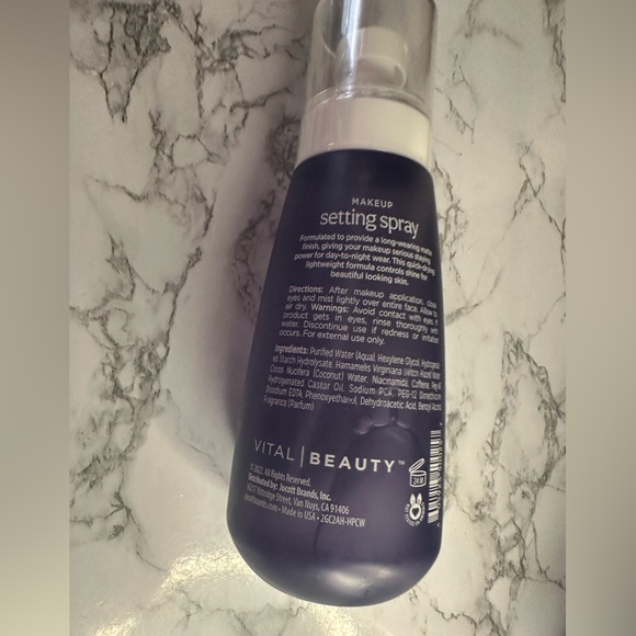 Vital Beauty Make Up Setting Spray Mattifying 8fl oz (NEW) - Picture 3 of 3